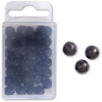 Bilute Artificiale Plastic Black Cat Hard Beads, 50buccutie