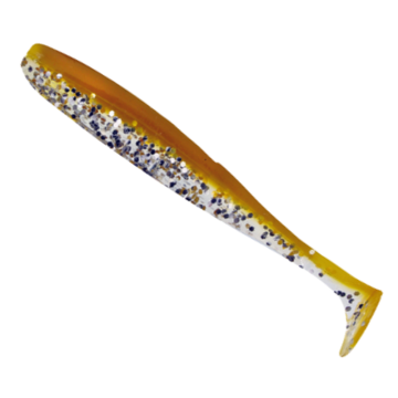 Shad Konger Blinky, 022 Glitter Gold, 7.5cm, 8buc/plic
