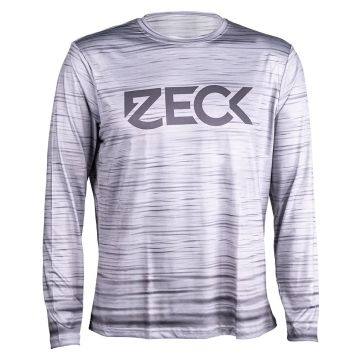 Bluza cu Protectie UV Zeck Longsleeve, White/Grey