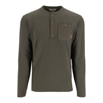 Bluza Simms Highline Henley, Smokey Olive