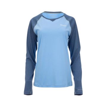 Bluza Simms Women Solar Flex Crewneck Cornflower Heather