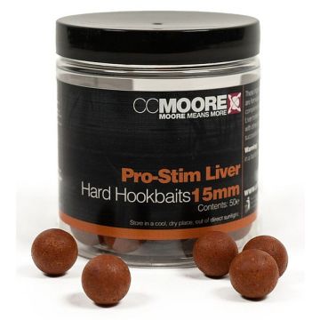 Boilies CC Moore Pro-Stim Liver Hard Hookbaits