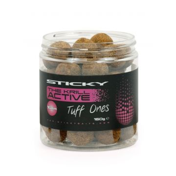 Boilies de Carlig Sticky The Krill Active Tuff Ones, 160g