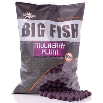 Boilies Dynamite Baits Hi Attract Mulberry Plum, 15mm, 1kg