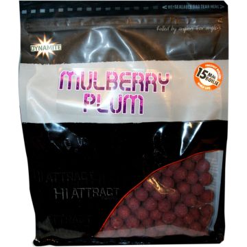 Boilies Dynamite Baits Hi Attract Mulberry Plum, 20mm, 1kg