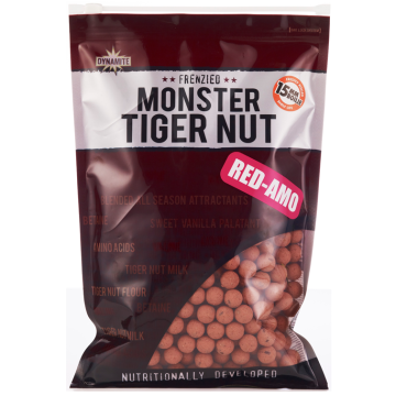 Boilies Dynamite Baits Monster Tiger Nut, Red-Amo, 1kg