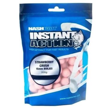 Boilies Nash Instant Action Strawberry Crush, 200g