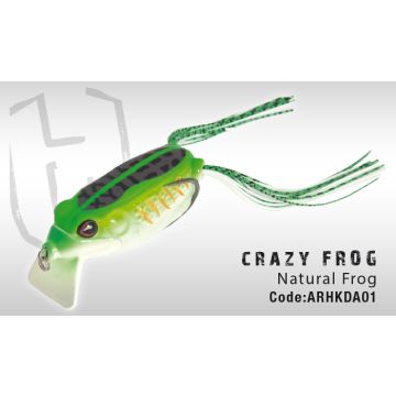 Broasca Colmic Herakles Crazy Frog 6.5cm 13g Natural Frog