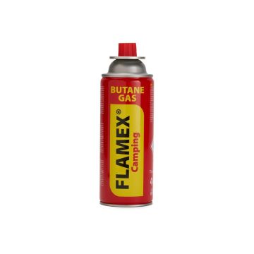 Butelie Spray Gaz Flamex 227, cu Valva, pentru Aragaz Camping, 400ml