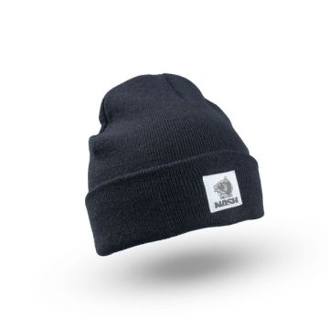 Caciula Nash Make it Happen Badge Beanie Hat, Black