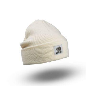 Caciula Nash Make it Happen Badge Beanie Hat, Crem