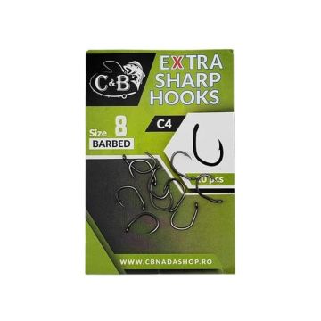 Carlige C&B C4 Extra Sharp, 10buc/plic