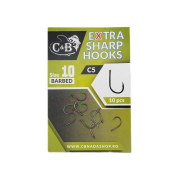 Carlige C&B C5 Extra Sharp, 10buc/plic