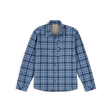 Camasa Groasa Simms Coldweather Shacket Schooner Plaid, Albacore