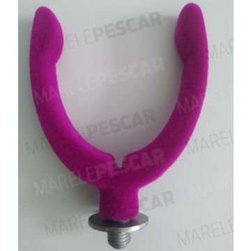 Cap Suport Feeder Aluflokk AF10 Pink, 7x8.5cm