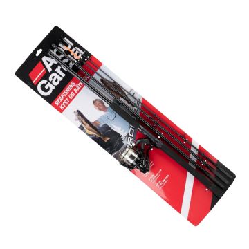 Combo Abu Garcia Cardinal Classic Classic Seafishing Tow Tip 2.40, 10-40g, 3buc + Mulineta Abu Garcia Seafishing Tow Tip 6000