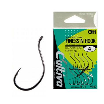 Carlige Owner Cultiva B-71 11526 Finessing Hook, 10buc/plic
