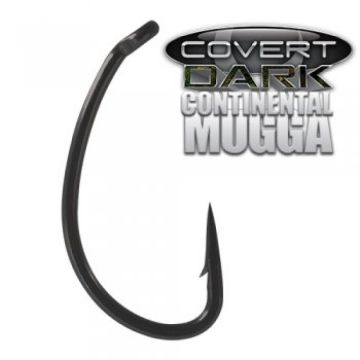 Carlig Gardner Covert Dark Continental Mugga Hook, 10buc/plic