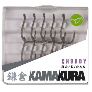 Carlig Korda Kamakura Choddy Barbless, 10buc/cutie