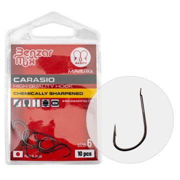 Carlige Benzar Mix Carasio, 10buc/plic