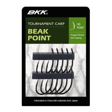 Carlige BKK Beak Point Tournament Carp, 10buc/plic