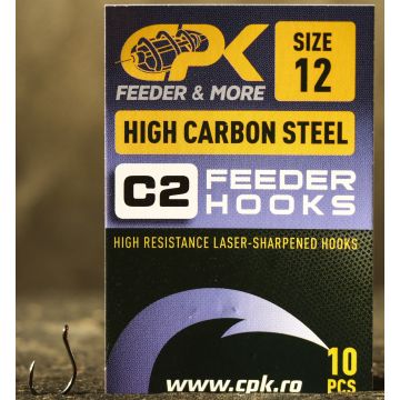 Carlige CPK C2 Feeder Hooks, 10buc/plic