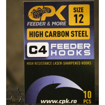 Carlige CPK C4 Feeder Hooks, 10buc/plic
