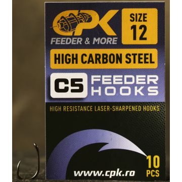 Carlige CPK C5 Feeder Hooks, 10buc/plic