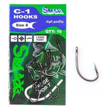 Carlige Crap Smax C1 Hooks, 10buc/plic