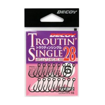 Carlige Decoy 28 Troutin Single, 16buc/plic