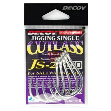 Carlige Decoy JS-2 Jigging Single Cutlass N