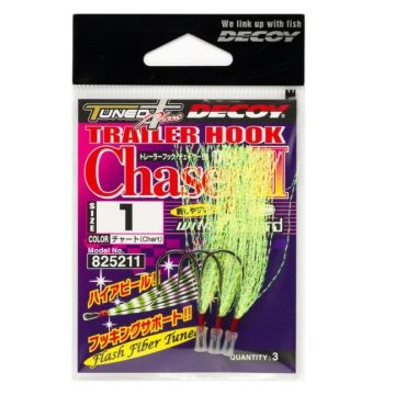 Carlige Decoy Trailer TH-3 Hook Chaser, 3buc/plic