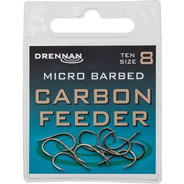 Carlige Drennan Carbon Feeder, 10buc/plic