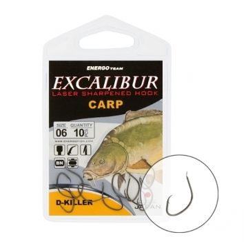 Carlige EnergoTeam Excalibur D-Killer 10buc/plic