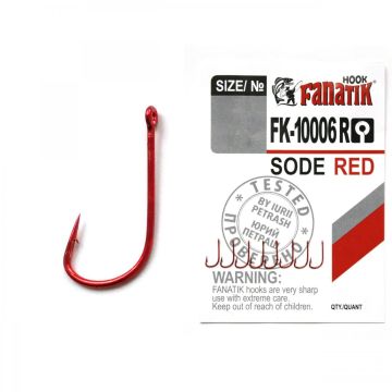 Carlige Fanatik FK-10006R Sode, Red