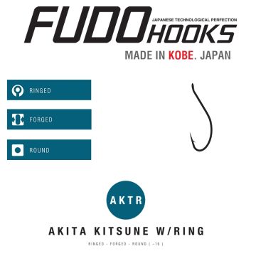 Carlige Fudo Akita Kitsune W/Ring BN-3301