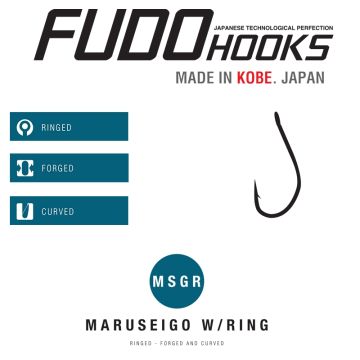Carlige Fudo Maruseigo W/Ring Teflonate TF-3207