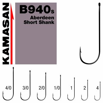Carlige Kamasan B940S Aberdeen Short Shank