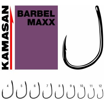 Carlige Kamasan Barbel Maxx, 10buc/plic