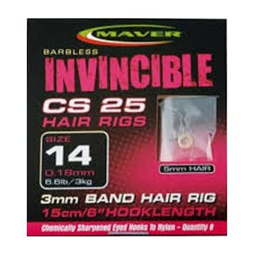 Montura Maver Invincible CS25 Banded, Fir 0.16mm, 8 buc/plic