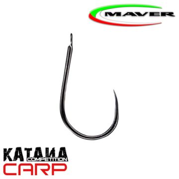 Carlige Maver Katana Competition Carp KC01B Barbless, 15buc/plic