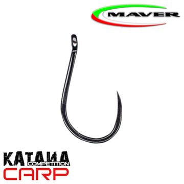 Carlige Maver Katana Competition Carp KC06B Barbless, 15buc/plic