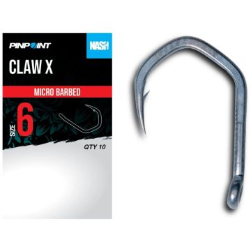 Carlige Nash Pinpoint Claw X, 10buc/plic