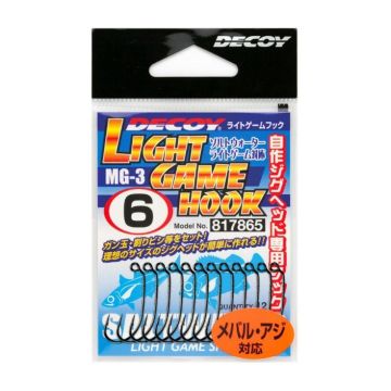 Carlige Offset Decoy Light Game MG-3, 12buc/plic