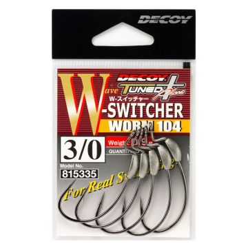 Carlige Offset Decoy S-Switcher Worm 104