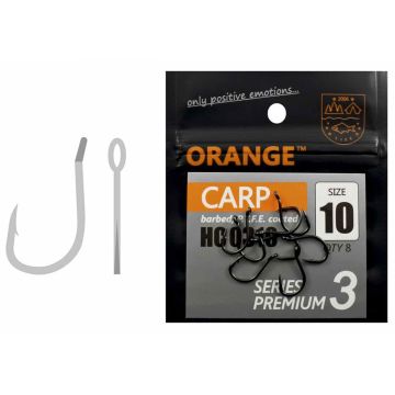 Carlige Orange Fishing Carp Hook Series 3, 8buc/plic
