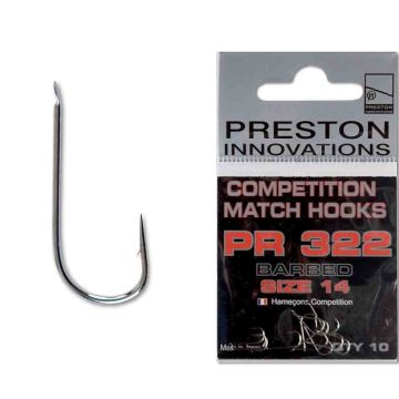 Carlige Preston Competition PR322, 10buc/plic