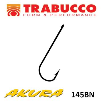 Carlige Trabucco Akura 145BN, 15 buc/plic