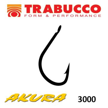 Carlige Trabucco Akura 3000, 15 buc/plic