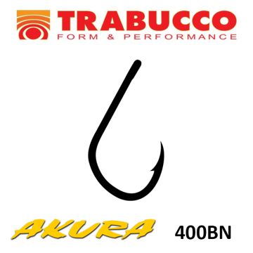 Carlige Trabucco Akura 400BN, 10 buc/plic